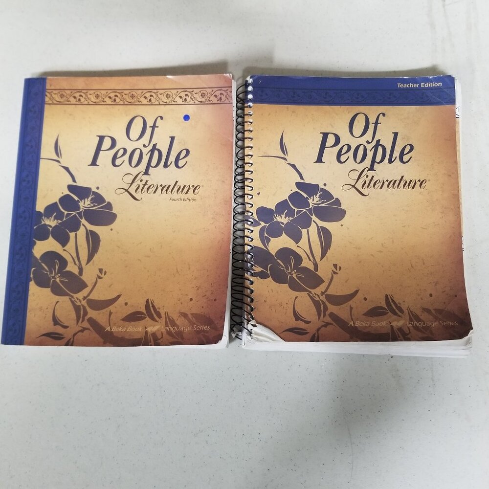 Abeka - Of People Literature set - Grade 7